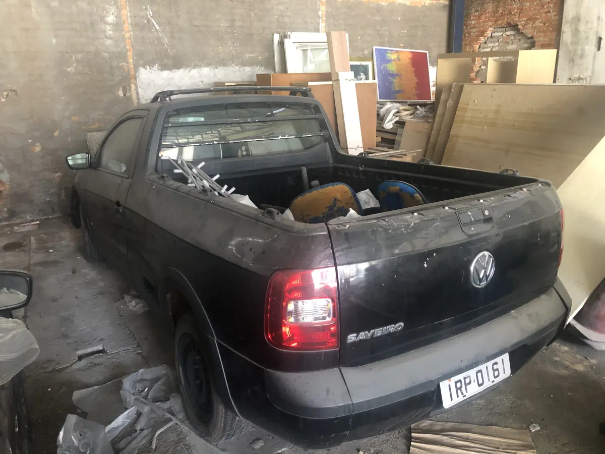 LOTE 004 - VW/Saveiro 1.6 CS, placas IRP 0161, ano/modelo 2011/2011