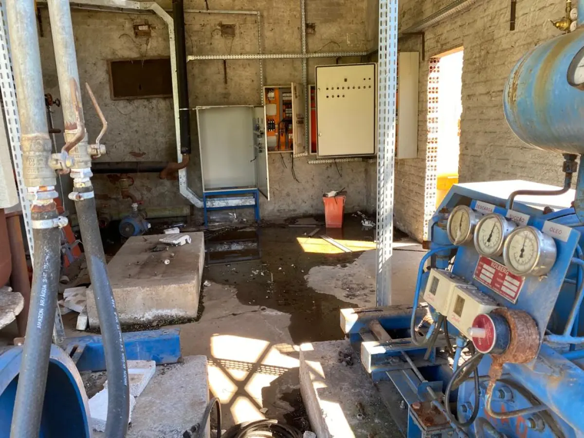 LOTE 047 - 02 Compressores de amônia Madeff 270.000 Kcal/h