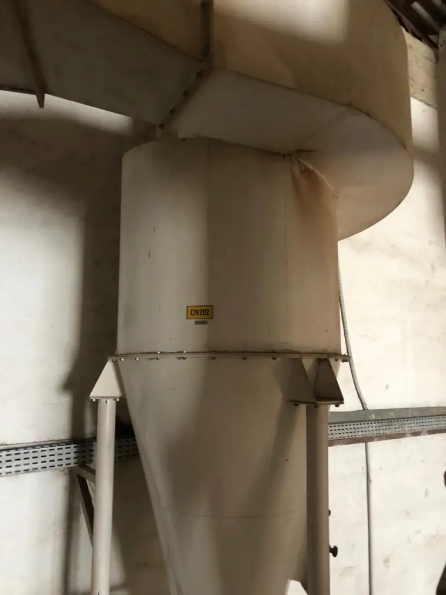 LOTE 048 - CICLONE ZACCARIA CIV 102 1000KGS, ANO 2008