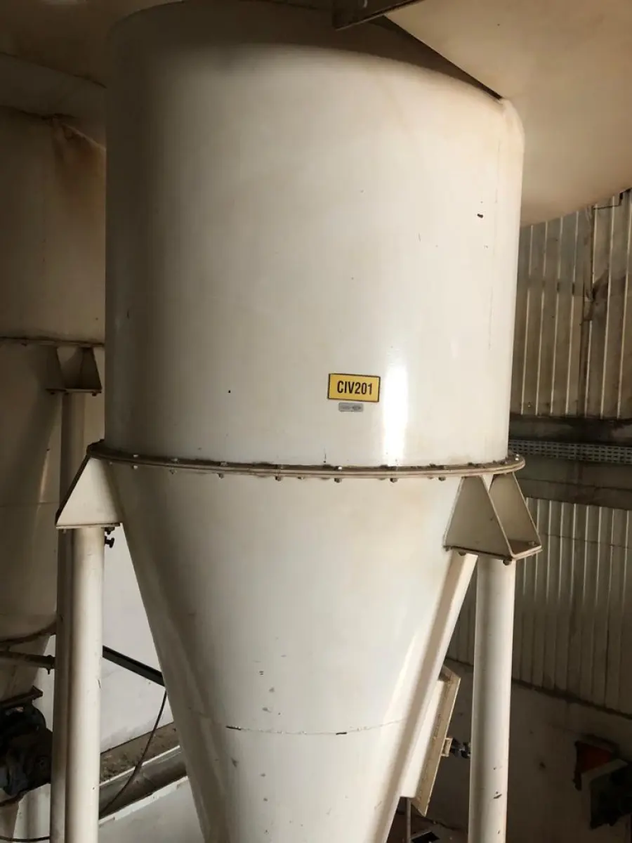 LOTE 047 - CICLONE ZACCARIA CIV 101 1000KGS, ANO 2008