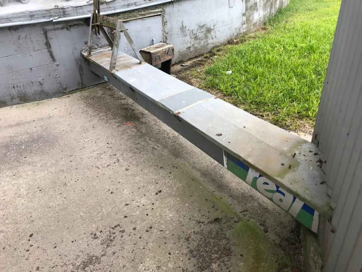 LOTE 039 - ROSCA TRANSPORTADORA REAL 10 MTS  COM MOTOR, ano 2005