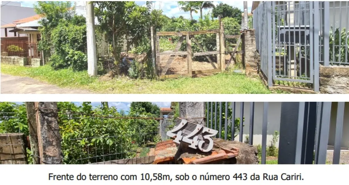 LOTE 000 - Terreno de 1.175m² no centro de Novo Hamburgo