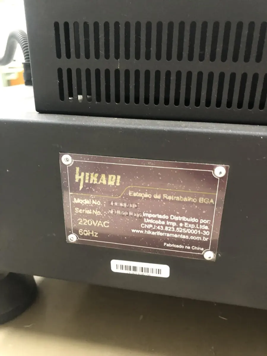 LOTE 336 - equipamento de colocação de componentes em placas 