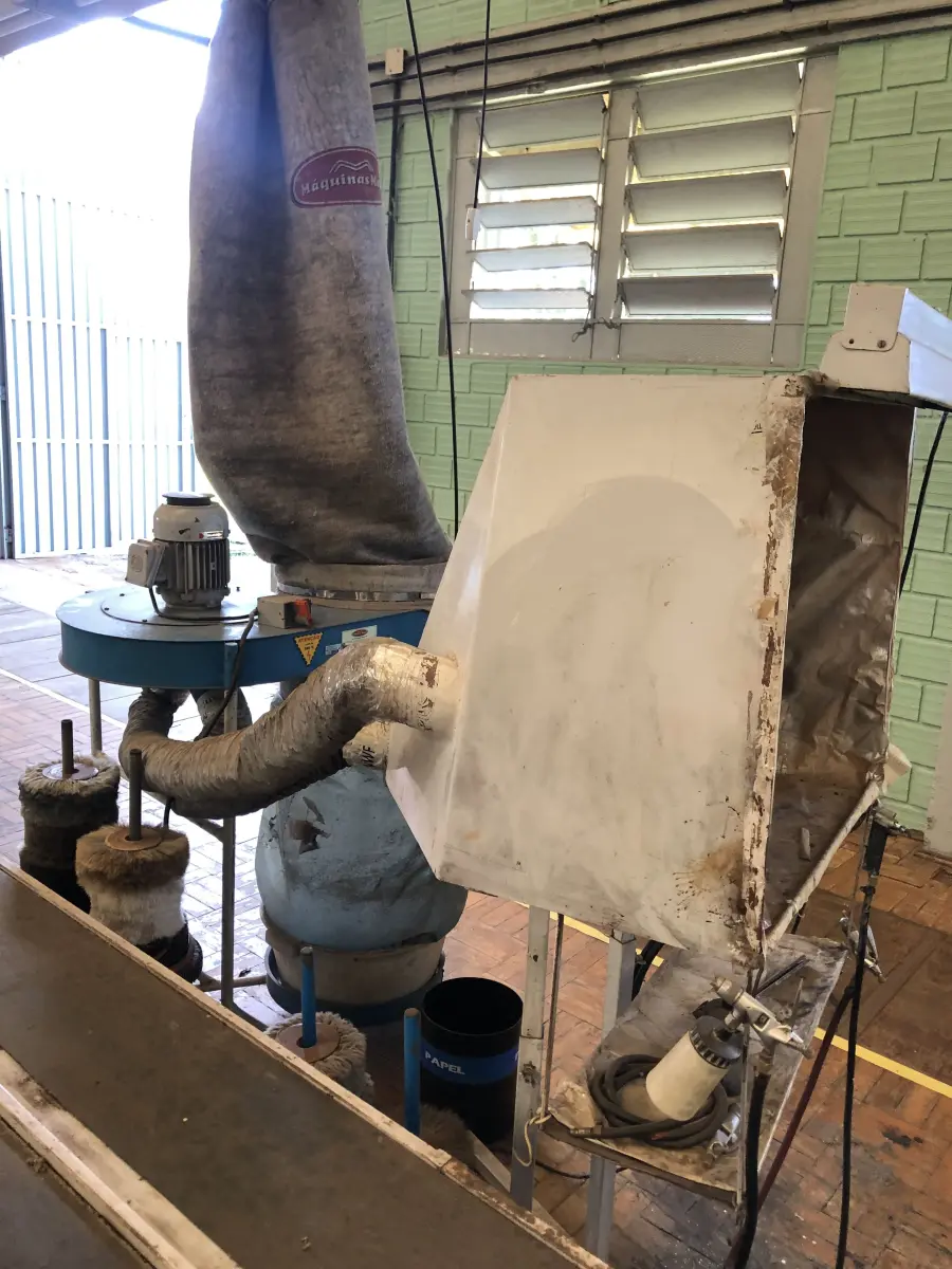 LOTE 214 - Coletor de pó de saco 