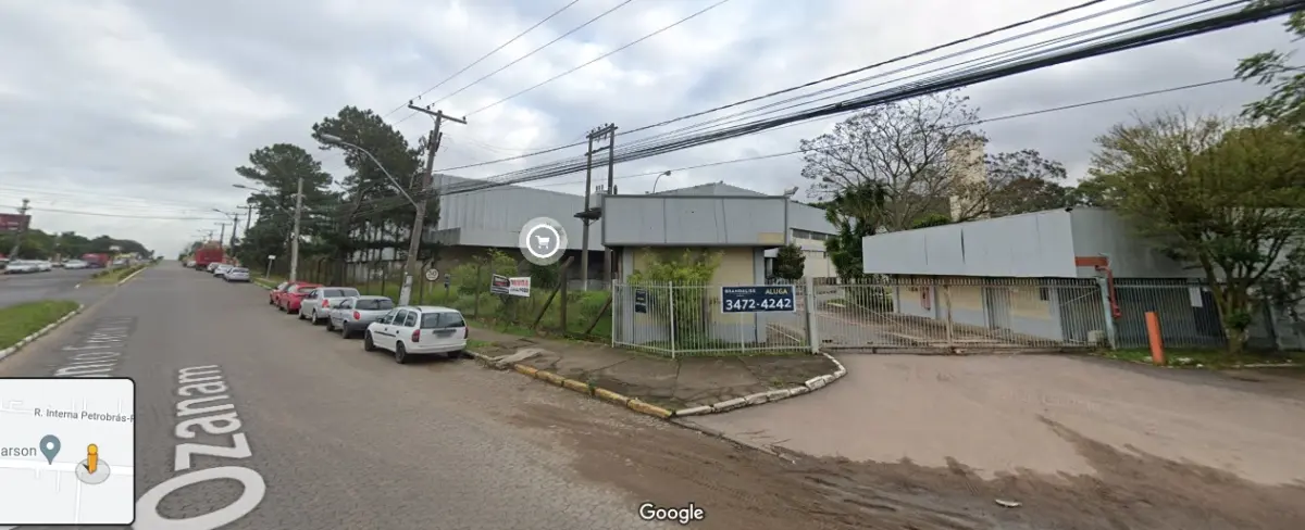 LOTE 000 - imóvel localizado na Av. Antônio Frederico Ozanan nº 1060, B. Brigadeira, em Canoas, c/área do terreno de 30.015,00 m² e áreas construídas de aprox. 11.610,00m²