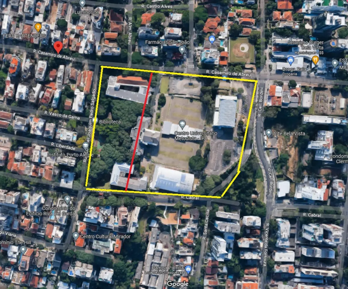 LOTE 001 - GRANDE IMÓVEL COM 46.624,57M2  PODENDO USAR 31.863,57m² NA RUA CEL JOAQUIM PEDRO SALGADO 80, PORTO ALEGRE (ver área aproveitavel)l)