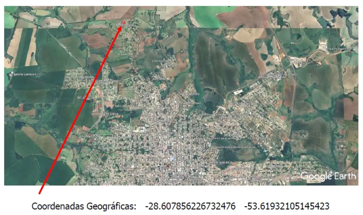 LOTE 000 - Uma área de terrenos, de forma irregular, localizada na Vila Progresso Área total do terreno é de 4.800,00m