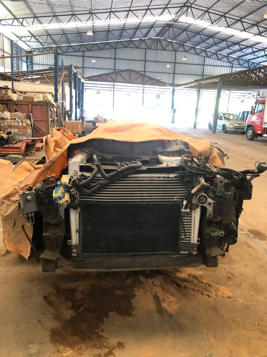 LOTE 019 - CHASSIS TRUCK C/ MOTOR SCANIA Placa ISJ7524