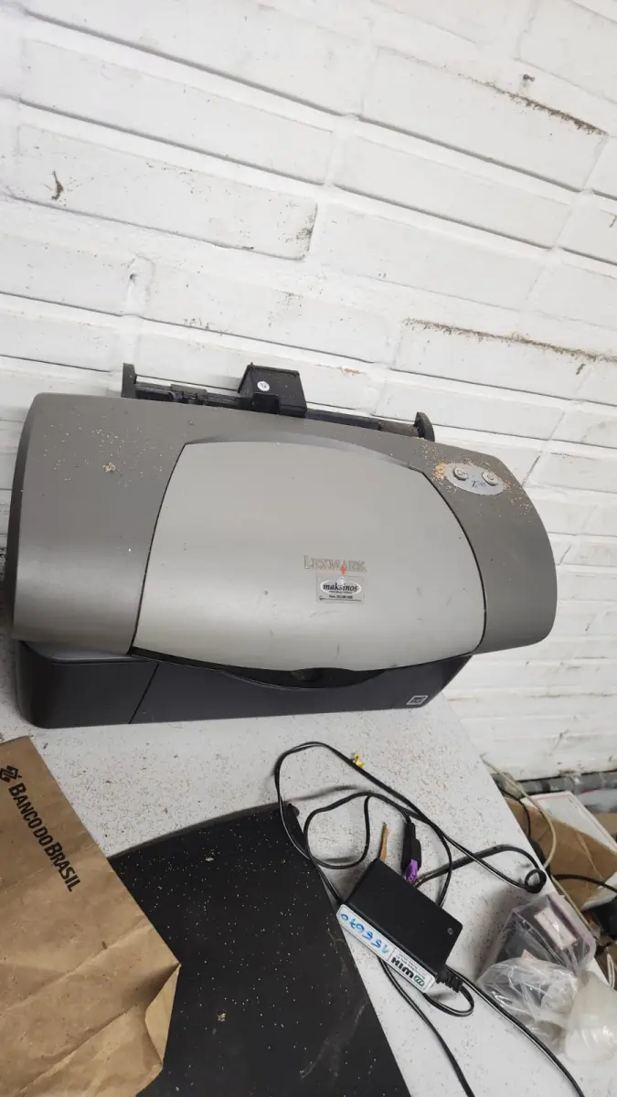 LOTE 026 - LOTE DE IMPRESSORAS JATO DE TINTA: 3 LEXMARK, 6 HP