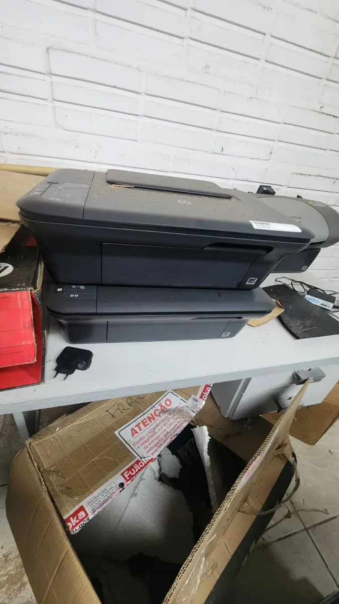 LOTE 026 - LOTE DE IMPRESSORAS JATO DE TINTA: 3 LEXMARK, 6 HP