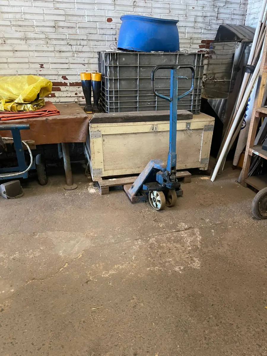 LOTE 093 - PALETEIRA HIDRÁULICA AZUL