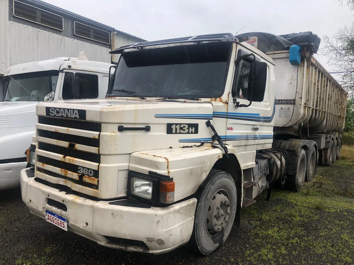 LOTE 003 - SCANIA/T-113 H 360 4x2. 3-Eixos, fabricação/modelo 1996/1997