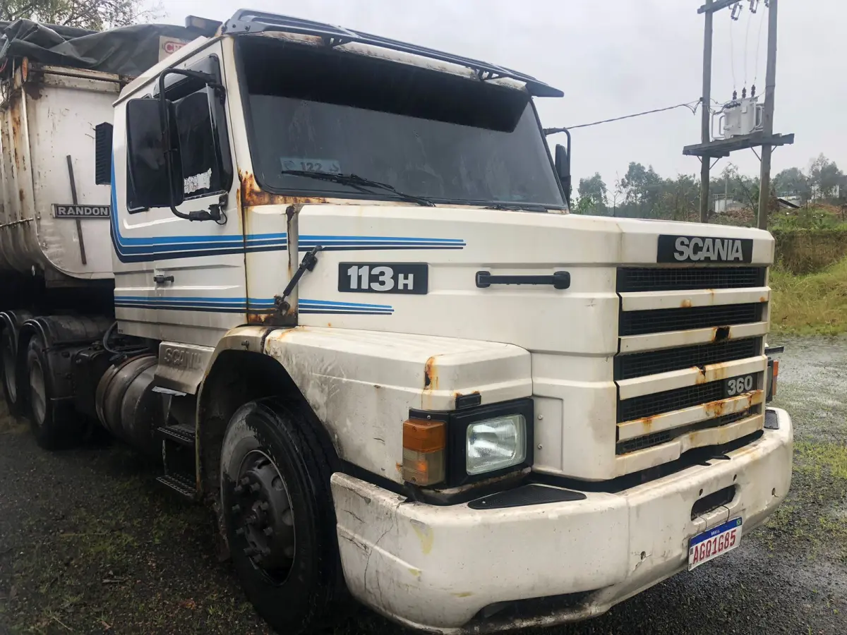 LOTE 003 - SCANIA/T-113 H 360 4x2. 3-Eixos, fabricação/modelo 1996/1997
