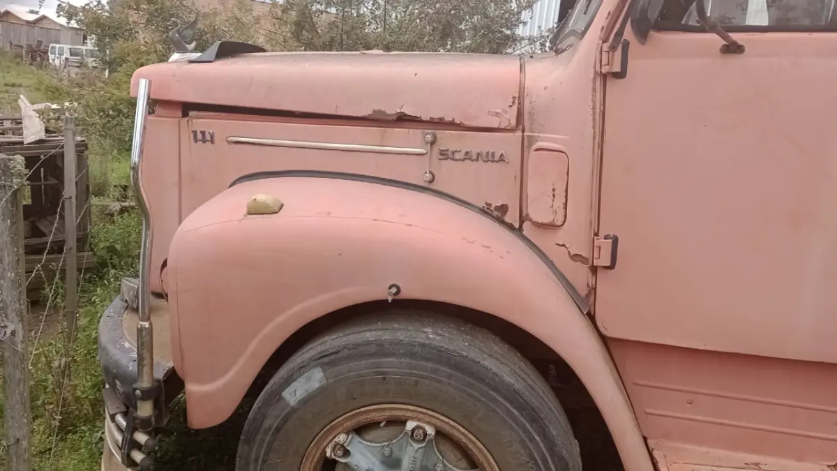 LOTE 009 - Scania/L110 1975, fab/mod 1975, placa MAV7468