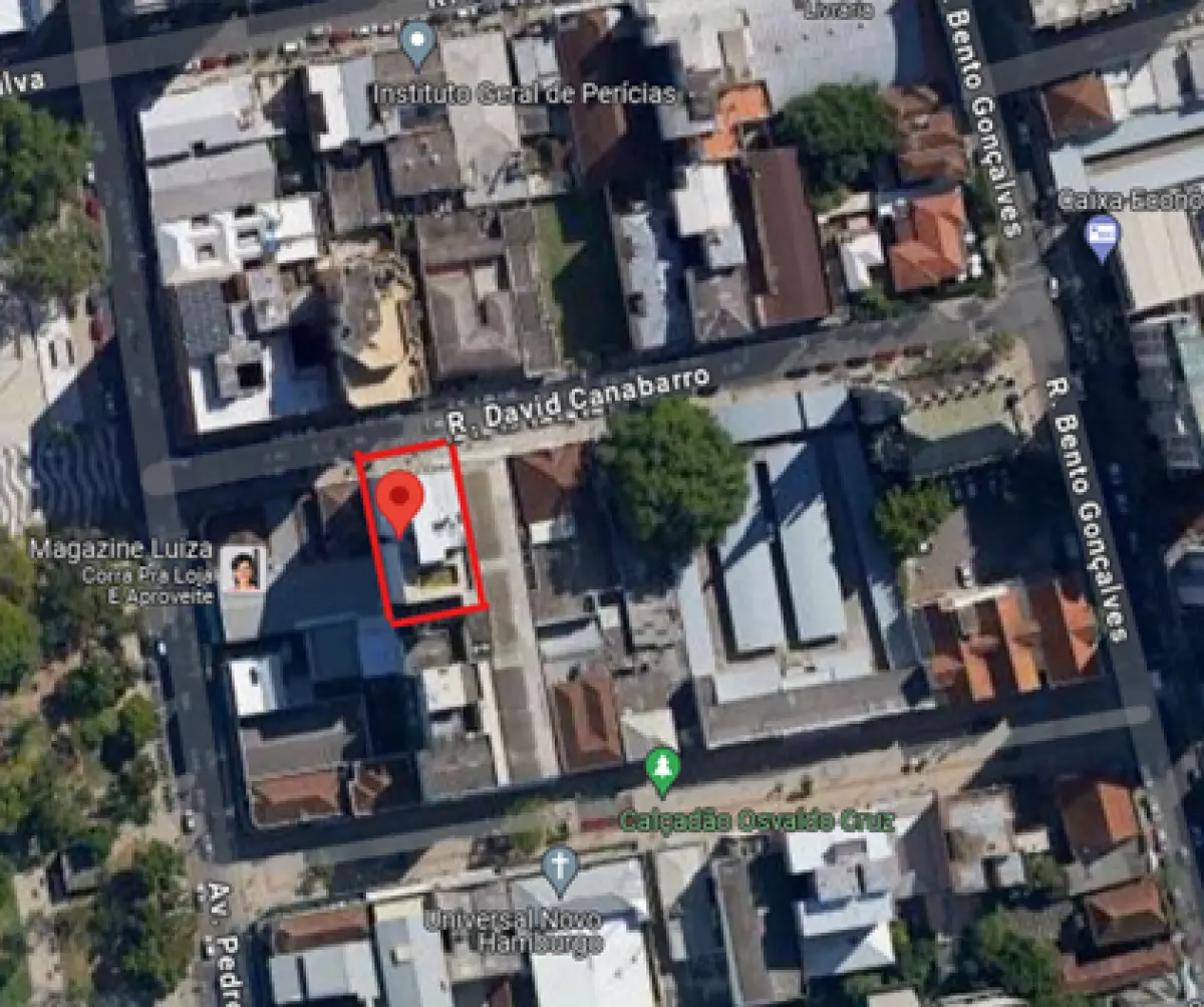 LOTE 012 - 53% da Sala 1101 Edifício Adolfo, com área privativa de 338,23m2 e área total de 429,72m2. Novo Hamburgo/RS