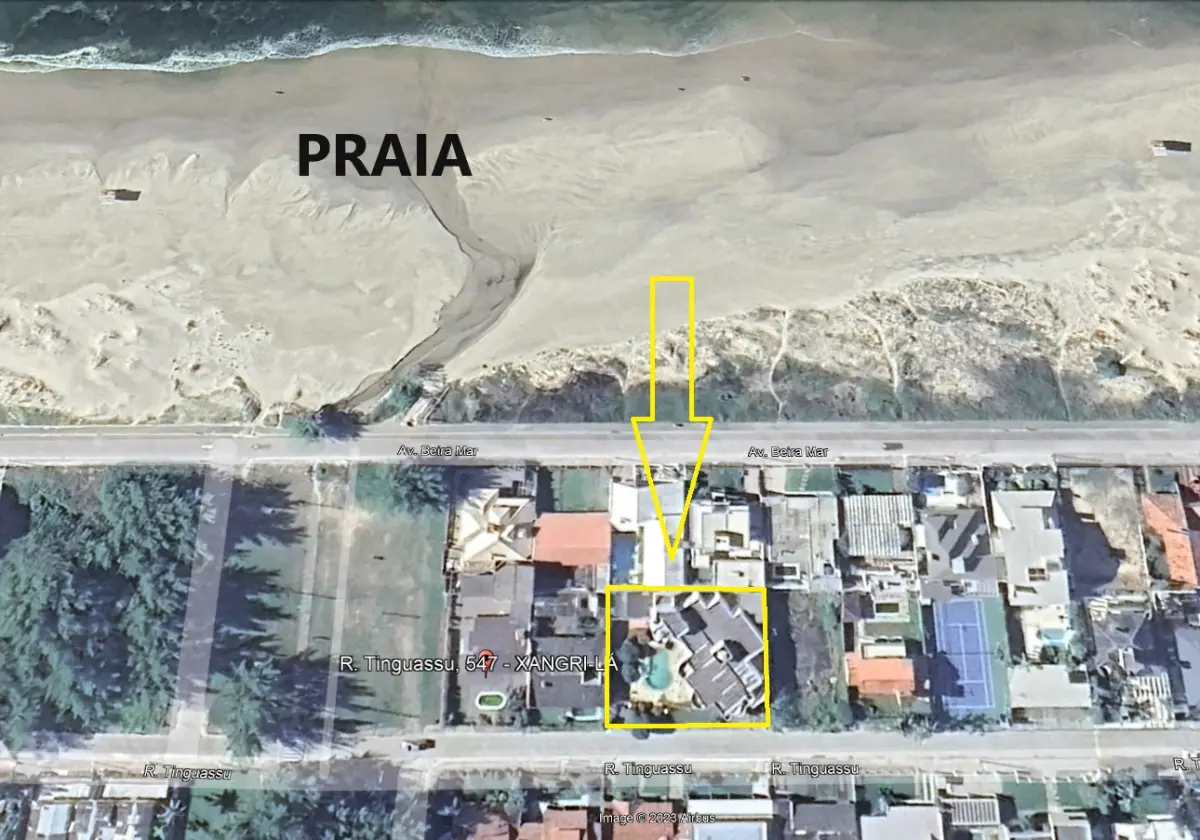 LOTE 001 - O imóvel na Rua Tinguaçú nº 547 Praia de Atlântida, município de Xangri-lá