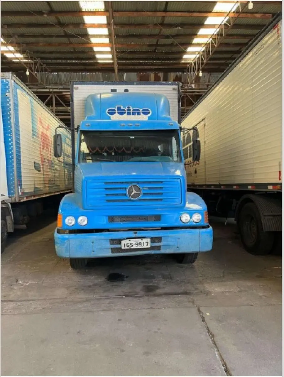 LOTE 001 - Mercedes-Benz, modelo L1620 (ATENÇÃO: FOTOS ILUSTRATIVAS, OS CAMINHÕES NÃO ESTÃO EM NOSSO DEPÓSITO)