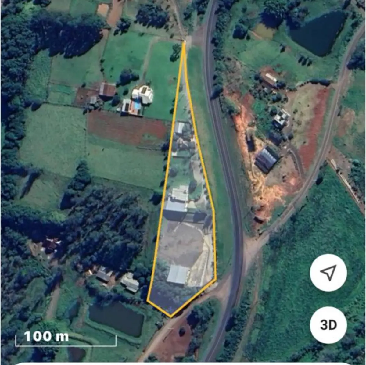 LOTE 001 - O imóvel localizado na Linha São Jacó, em Teutônia/RS. Sendo um área de terras com a superfície de 8.500m²