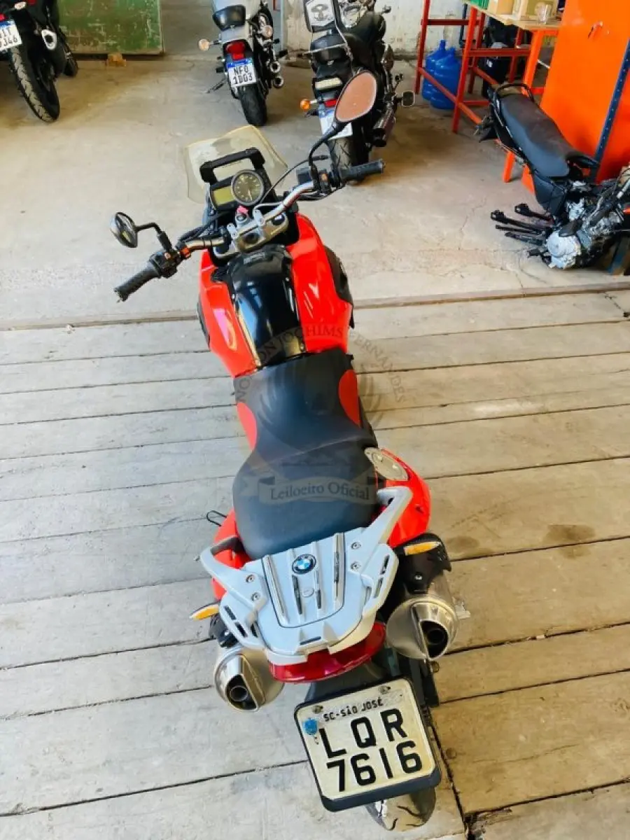 LOTE 009 - BMW/G 650 GS, fabricação/modelo 2012/2013, placa LQR 7616, cor vermelha