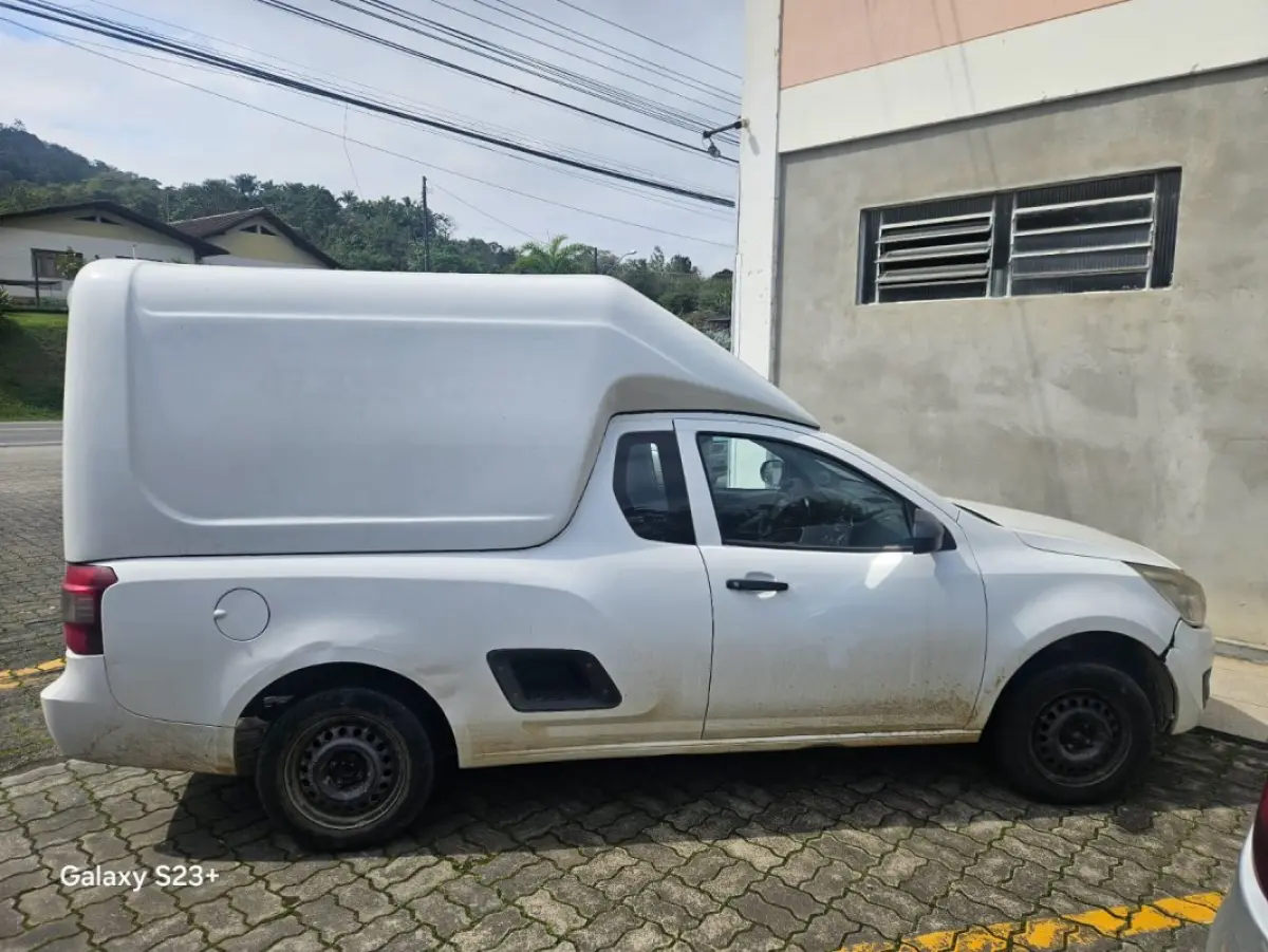 LOTE 004 - GM – Chevrolet MONTANA LS 1.4 ECONOFLEX 8V 2p 2015 Flex, fabricação/modelo 2015/2015