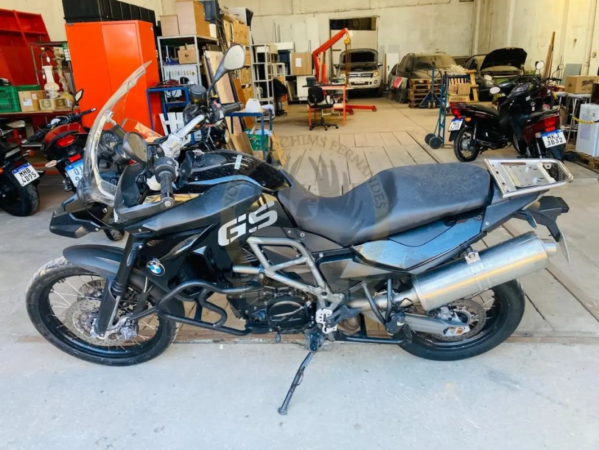 LOTE 008 - BMW/F 800 GS, fabricação/modelo 2012/2012, placa MJQ 8H84, cor preta