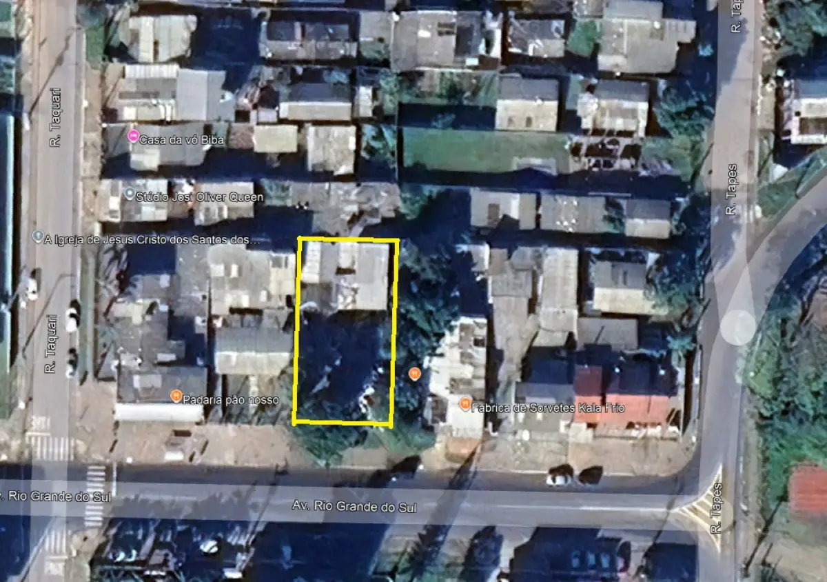 LOTE 000 - Lote Urbano n° 04, da Quadra 157, na Avenida Rio Grande do Sul n° 3270, da Vila Mahias Velho, na zona urbana de cidade de Canoas/RS