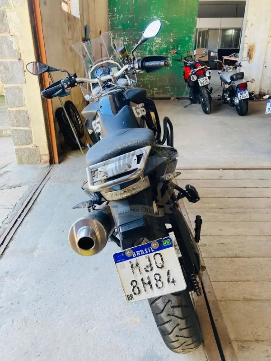 LOTE 008 - BMW/F 800 GS, fabricação/modelo 2012/2012, placa MJQ 8H84, cor preta