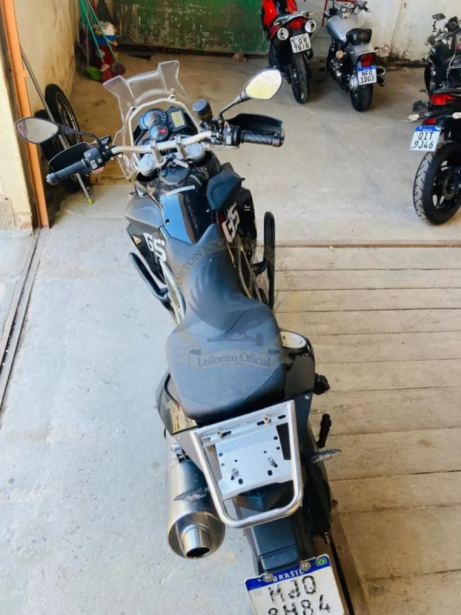 LOTE 008 - BMW/F 800 GS, fabricação/modelo 2012/2012, placa MJQ 8H84, cor preta