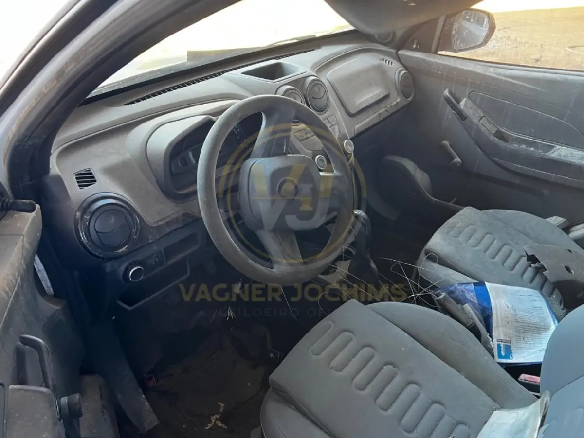 LOTE 002 - GM - Chevrolet – Montana LS 1.4 Econoflex 8V 2p, fabricação/modelo 2011/2012, cor: branca (sem chave)