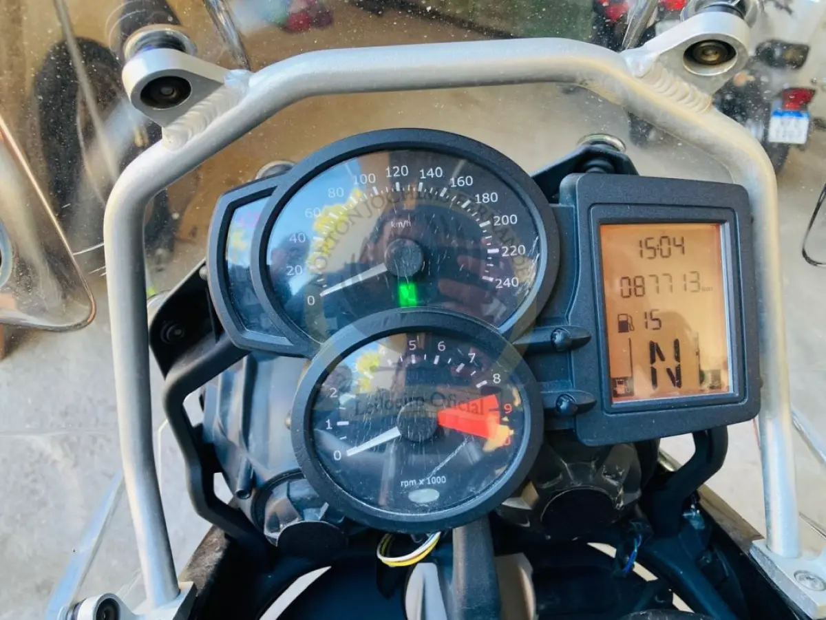 LOTE 008 - BMW/F 800 GS, fabricação/modelo 2012/2012, placa MJQ 8H84, cor preta