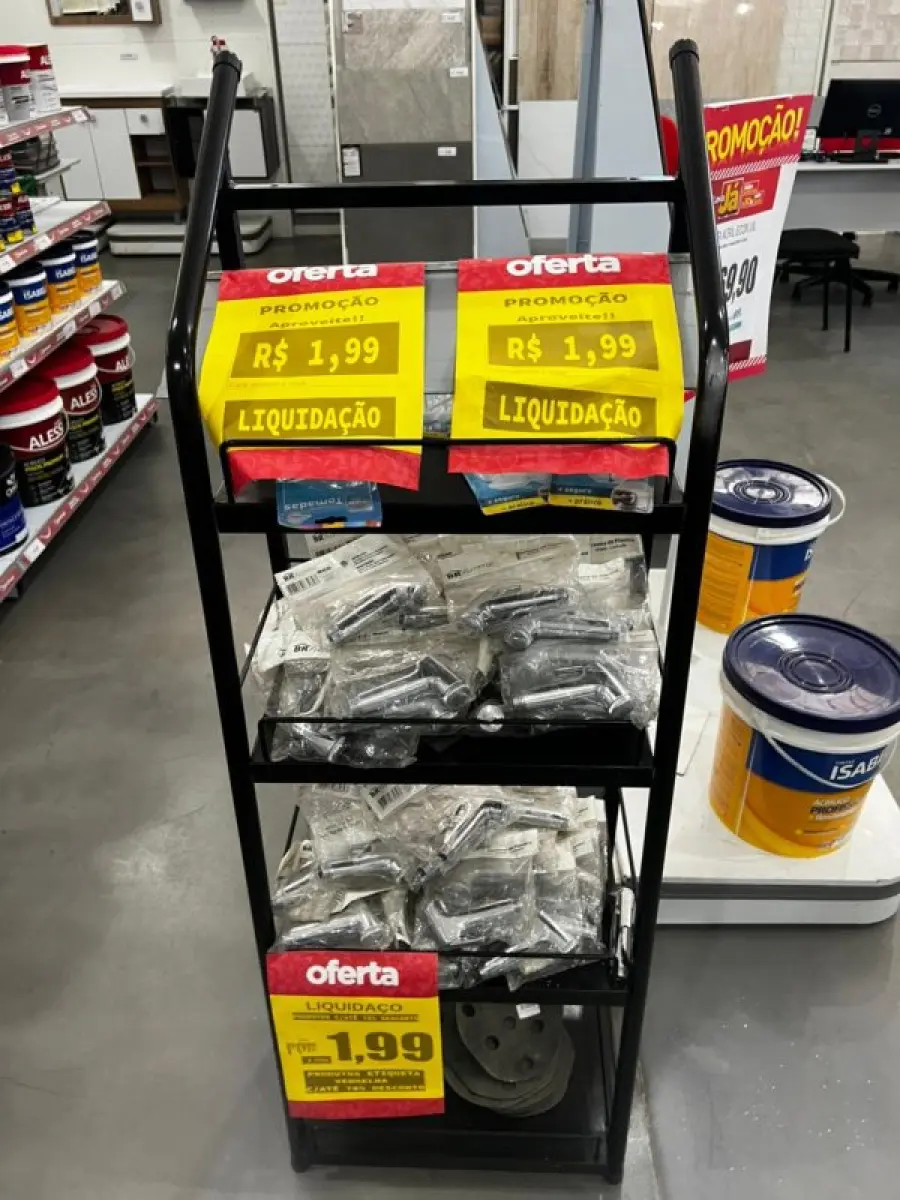 LOTE 002 - Lote englobado de todos os itens de ferragem