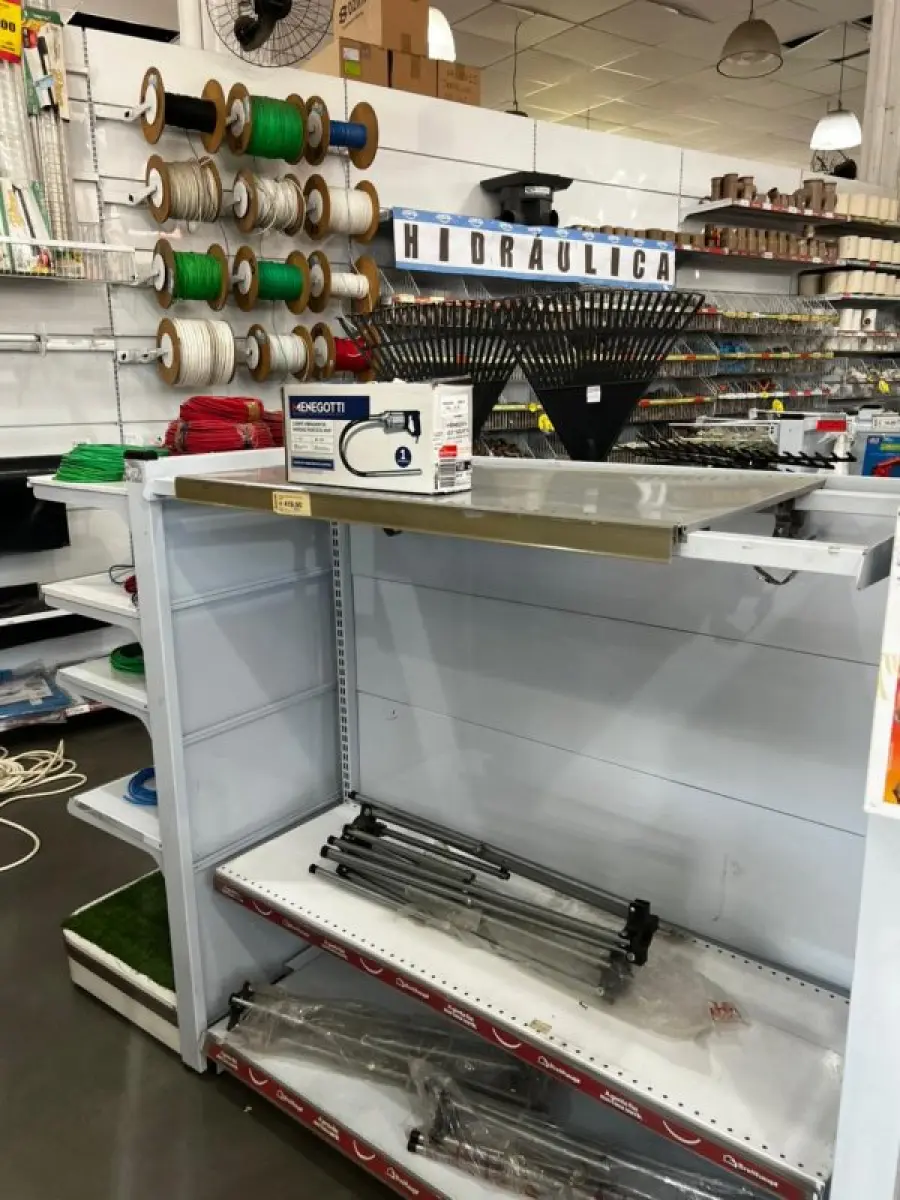 LOTE 002 - Lote englobado de todos os itens de ferragem