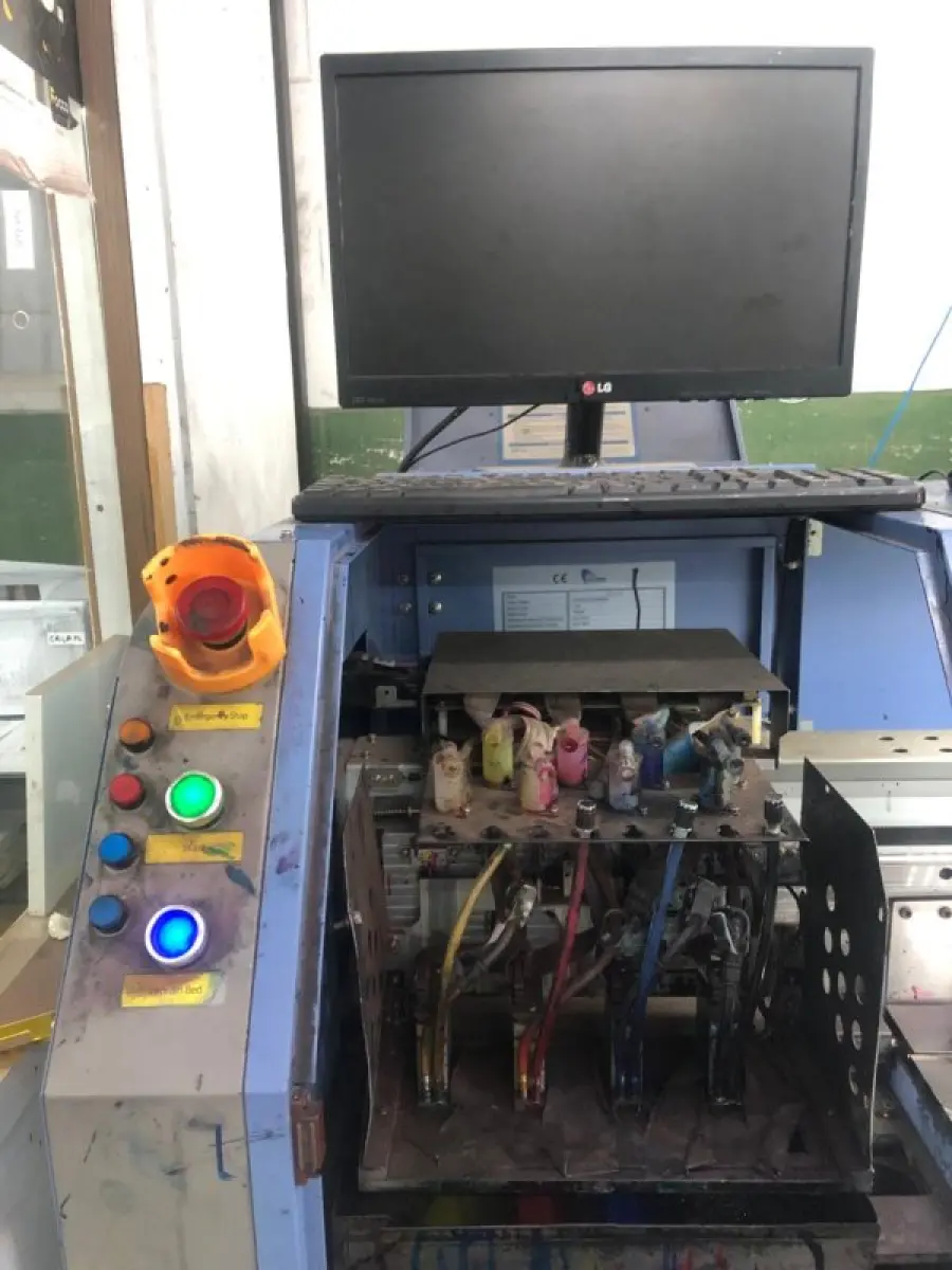 LOTE 000 - impressora para lonas e adesivos marca Allwin - Digital Ink Jet Printer modelo C8-512