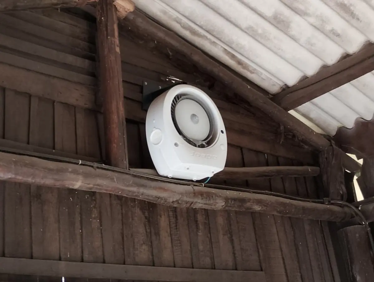 LOTE 191 - 06 Climatizadores de parede, marca Joape, na cor branca