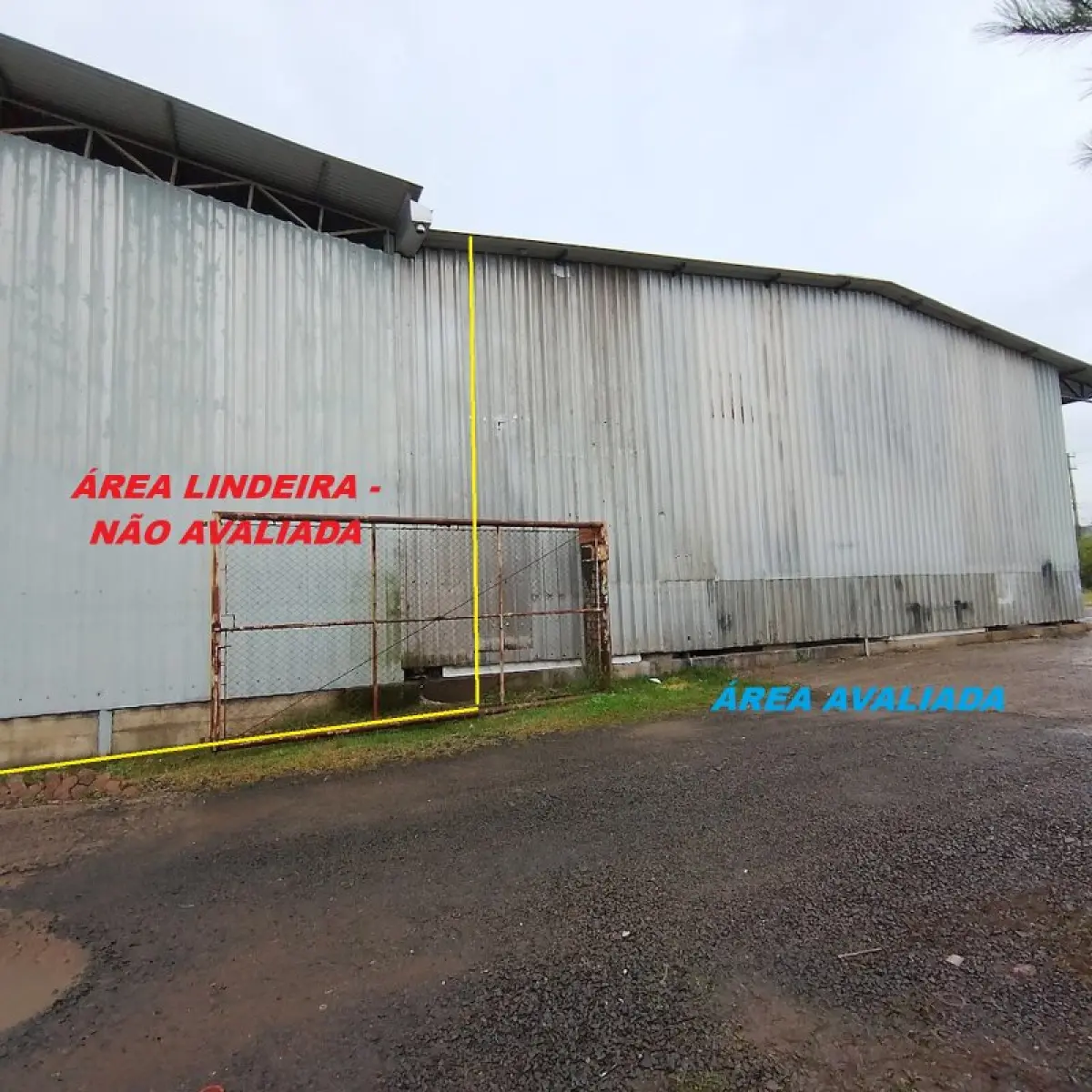 LOTE 001 - Parte Sul dos Lotes Urbanos nºs 11 e 12, da Quadra I, na Rua Juscelino Kubitschek de Oliveira, do Parque Industrial Canoas