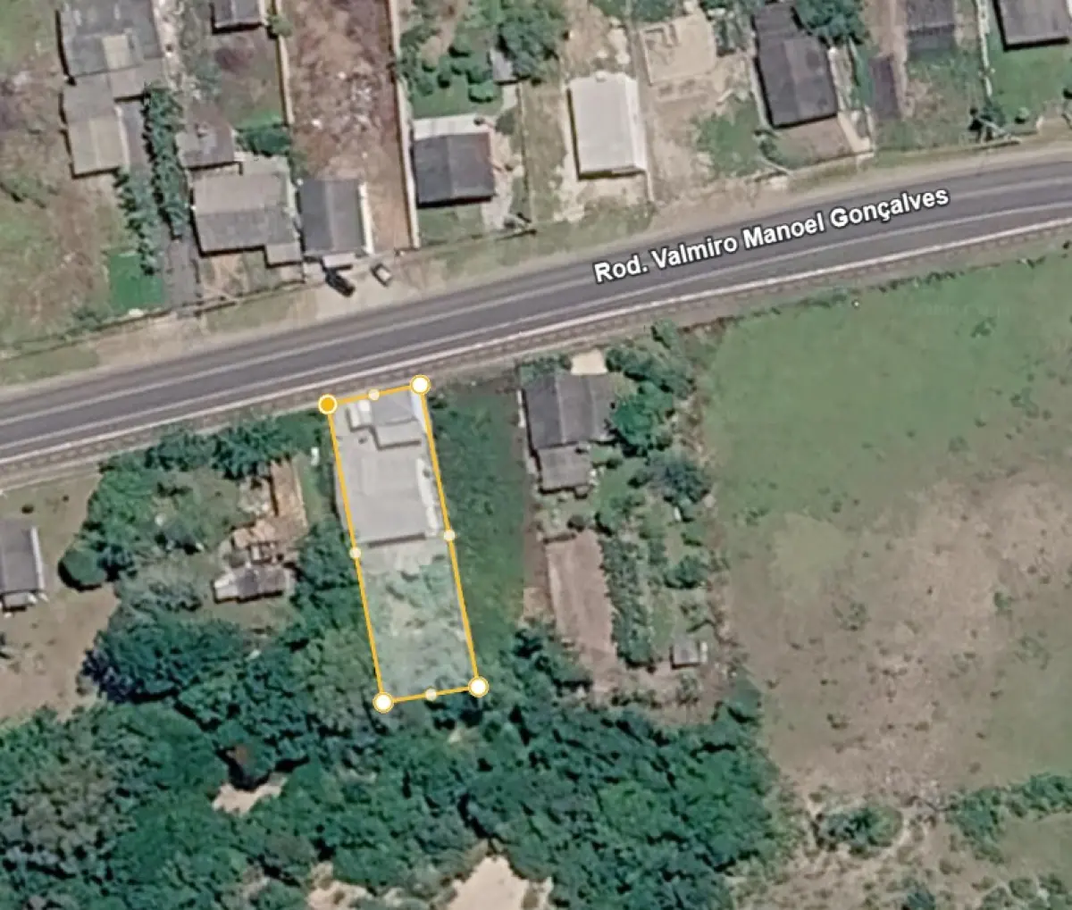 LOTE 000 - Um terreno rural, situado na Rodovia Valmiro Manoel Gonçalves, 6100, no lugar denominado Balneário Morro dos Conventos, Município de Araranguá-SC
