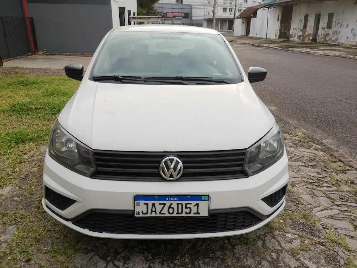 LOTE 002 - VVW Gol 4 portas placa JAZ 6D51 ano mod 21/22