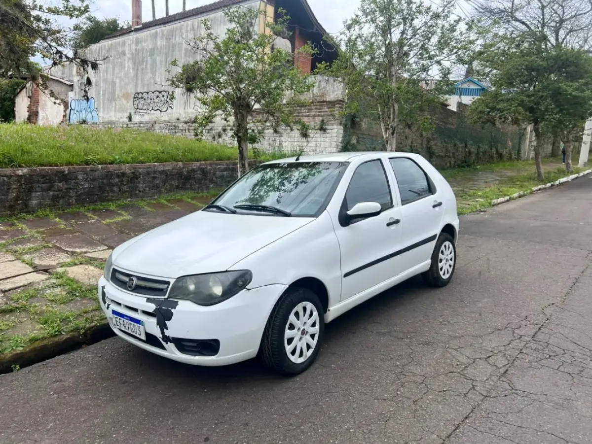 LOTE 001 - Fiat Palio ELX 1.0/ 1.0 Fire Flex 8V 2p., fabricação/modelo 2009/2009, cor: branca