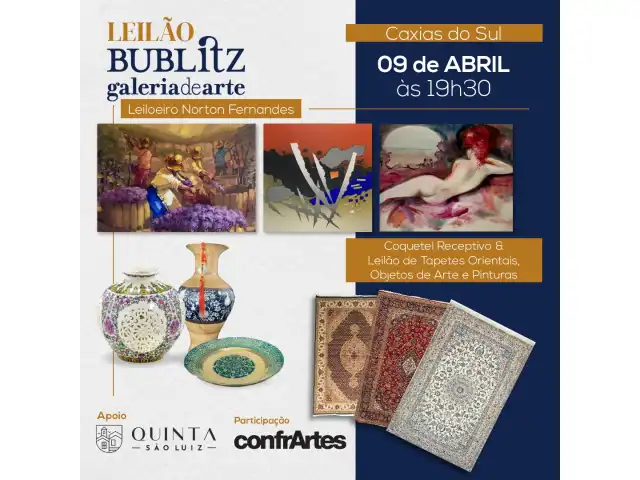LEILÃO DE ARTE