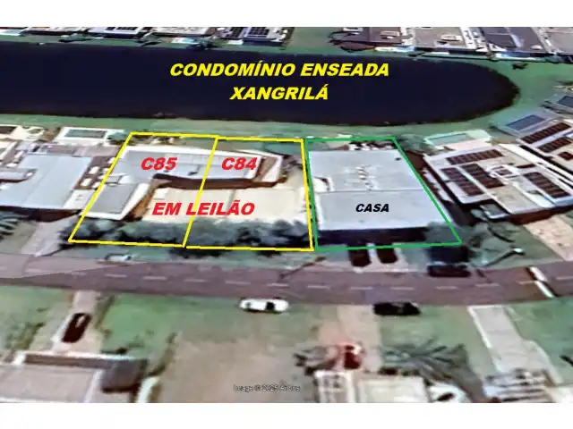 LEILÃO 2 TERRENOS COM CONSTRUÇÕES – COND. ENSEADA XANGRILA-RS