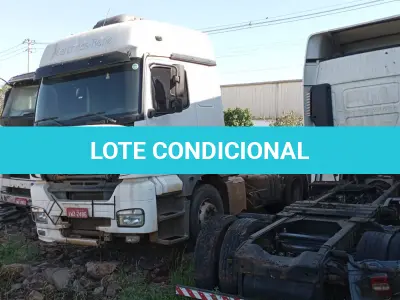 LOTE 001A - ATENÇÃO: LOTE DE TODOS OS CAMINHÕES REMANESCENTES