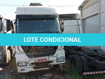 LOTE 001A - ATENÇÃO: LOTE DE TODOS OS CAMINHÕES REMANESCENTES