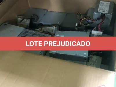 LOTE 278 - 5 cpus, roteador, monitor, lote de fios e carregadores, dvd, aquecedor de folhas, mouses, teclados, fontes  