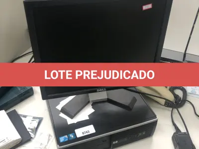 LOTE 243 - Cpu, monitor  