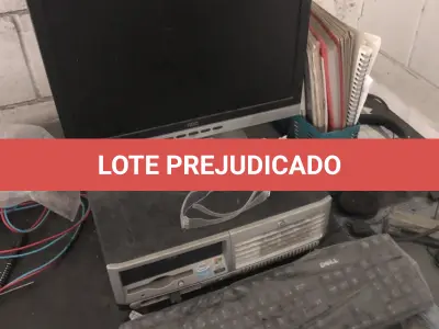 LOTE 548 - Cpu, monitor, teclado 