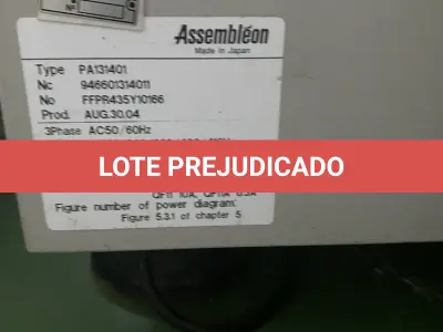 LOTE 574 - maquina Pick place Topaz X II Assembleon tipo PA131401 ano 2004