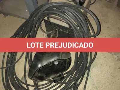 LOTE 535 - Aparelho de solda eletrodo 