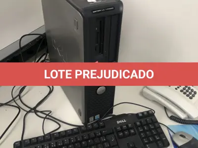 LOTE 244 - Cpu e teclado 