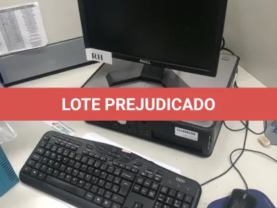 LOTE 232 - Cpu, monitor, teclado e mouse 