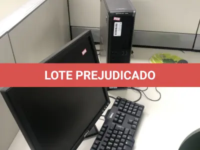 LOTE 268 - Cpu, monitor, teclado e mouse 